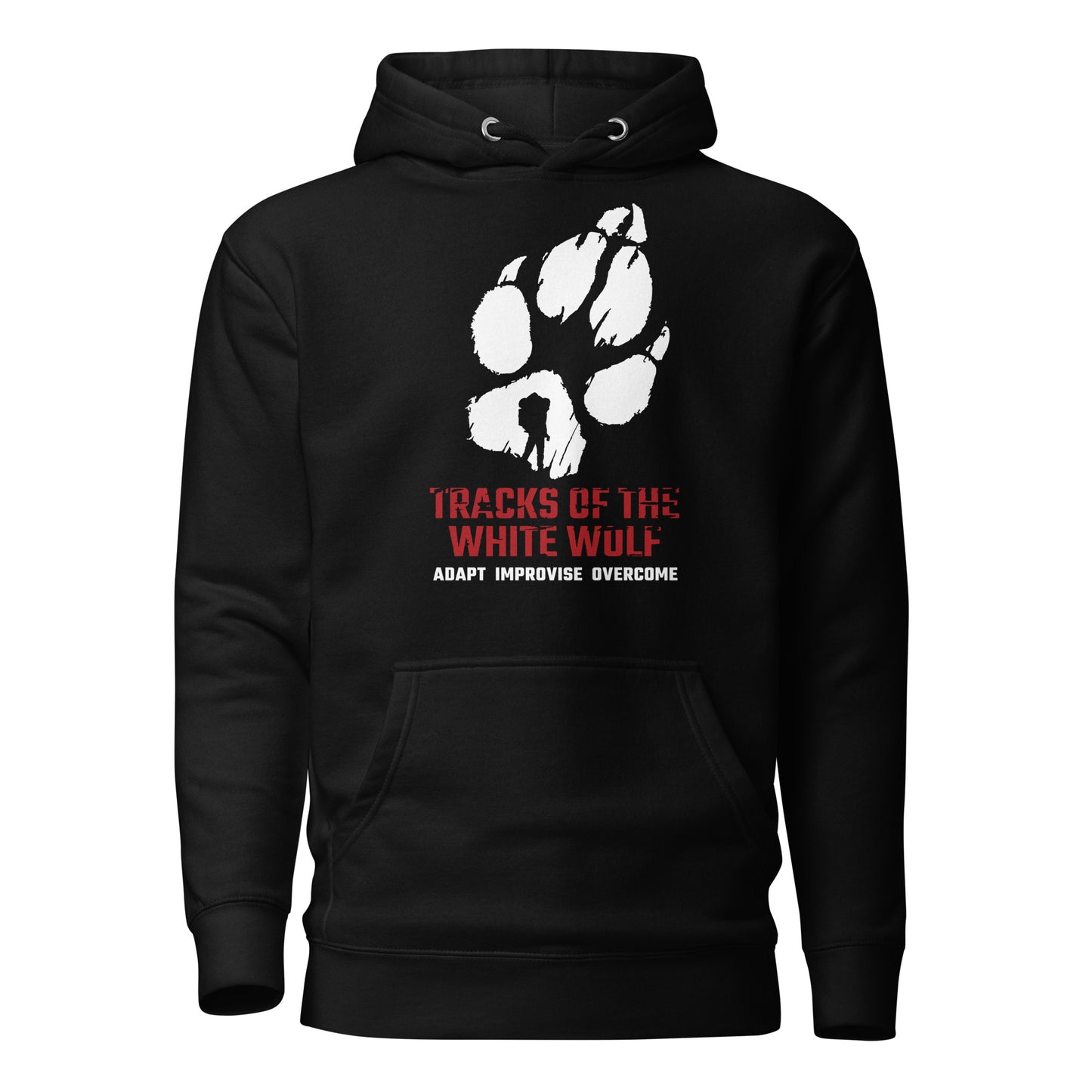 Unisex Hoodie Tracks of the White Wolf