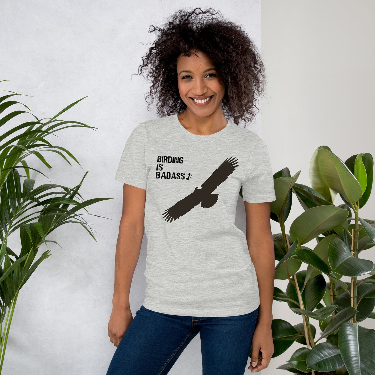 Birding is Badass Unisex t-shirt
