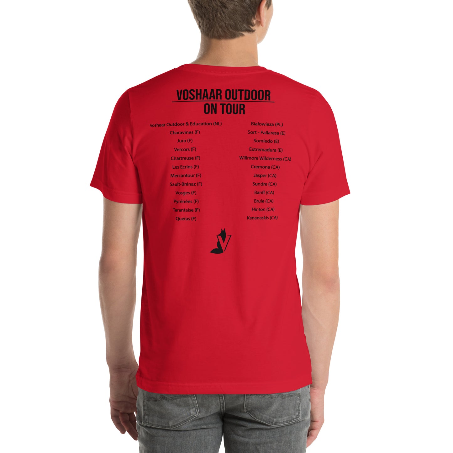 Voshaar Outdoor On Tour Unisex t-shirt