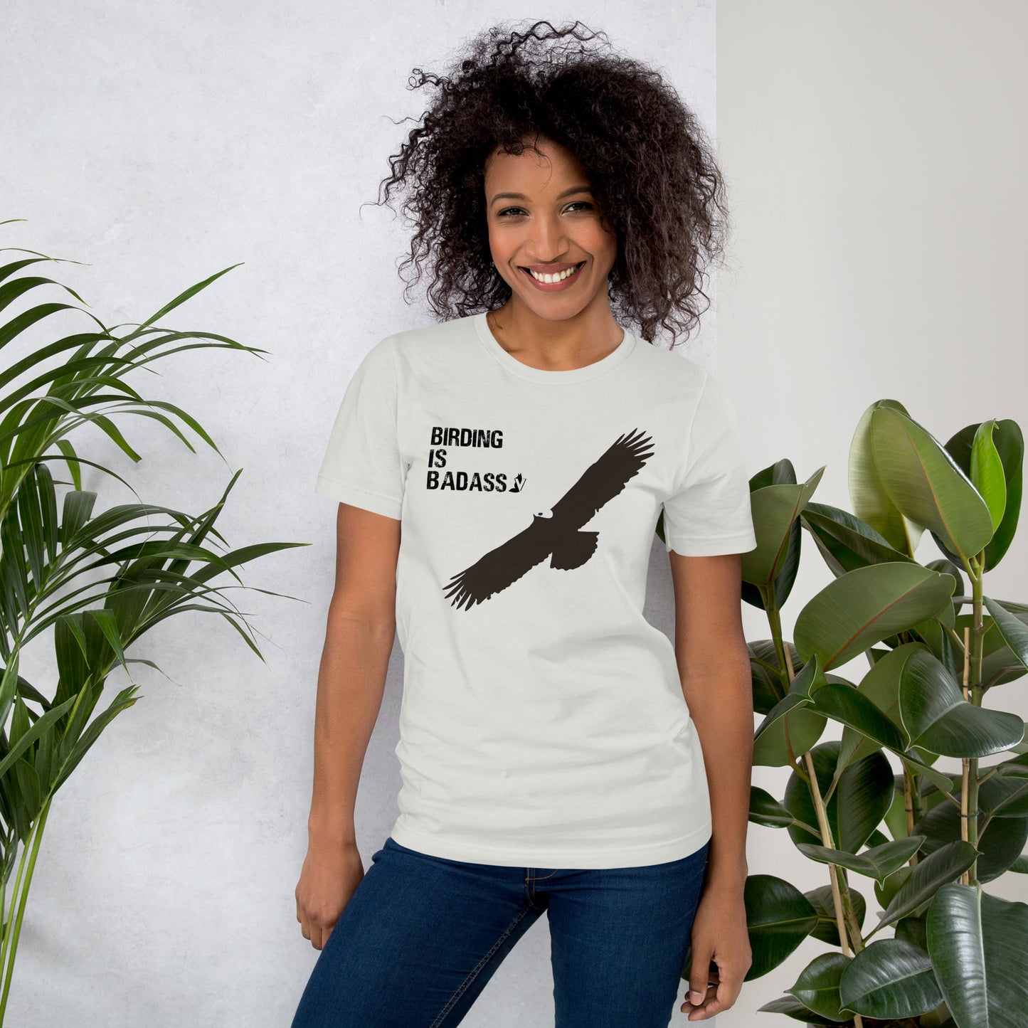 Birding is Badass Unisex t-shirt