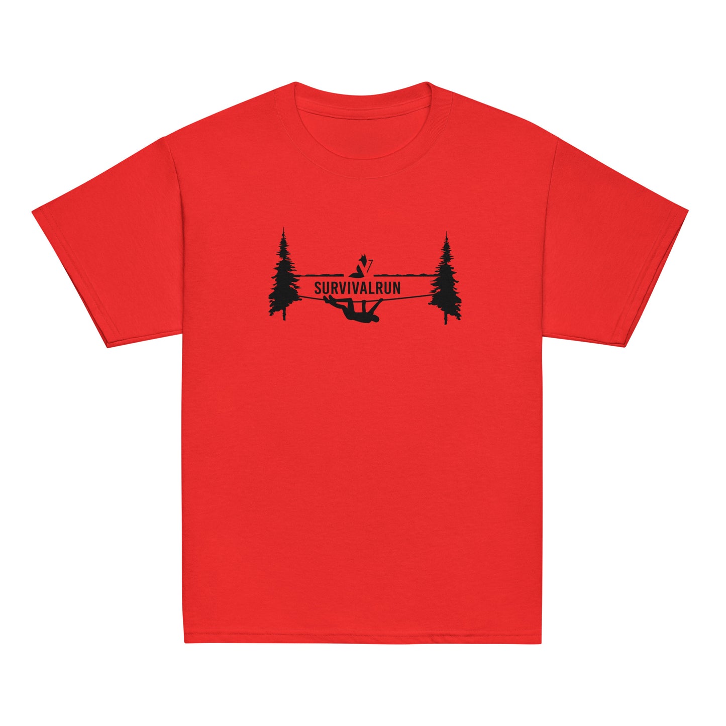 A Survival run Youth classic tee