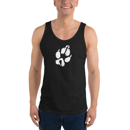 Men's Tank Top Tracks of the White Wolf