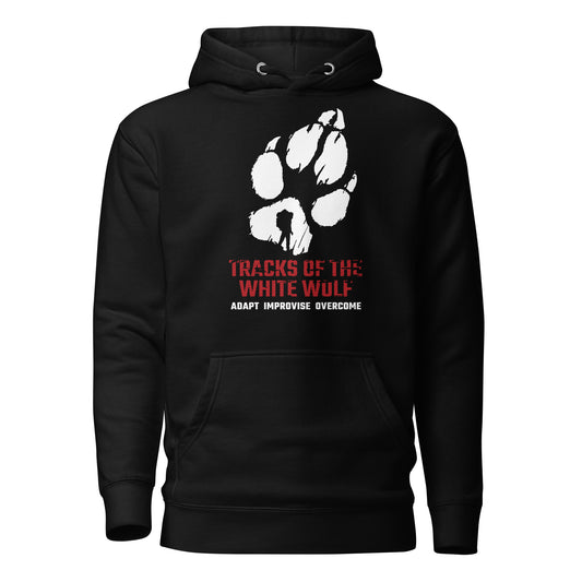 Unisex Hoodie Tracks of the White Wolf