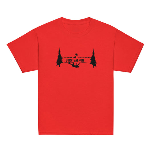 A Survival run Youth classic tee